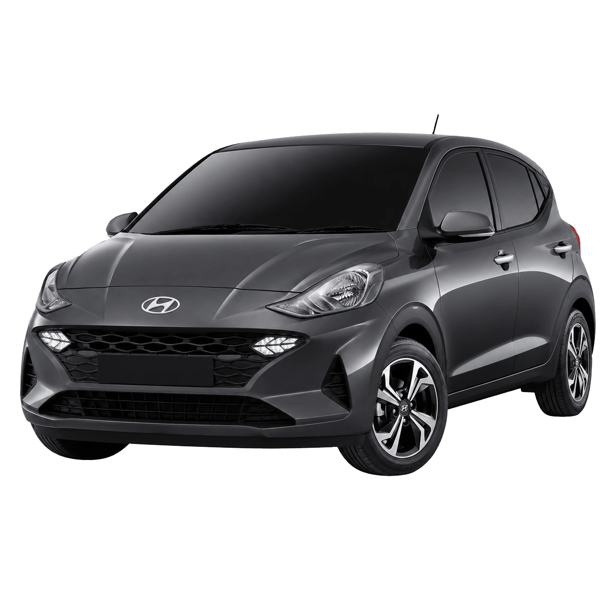 Hyundai i10 automatic compact hire car in Loughborough