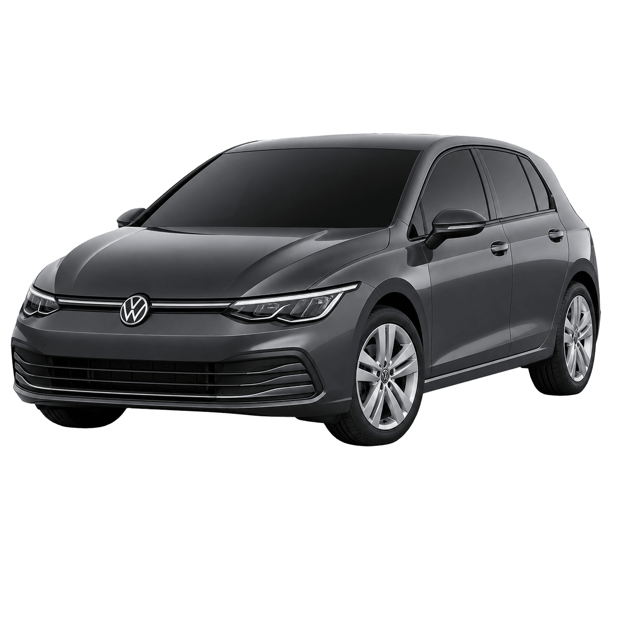 Volkswagen Golf hatchback available for hire in Loughborough