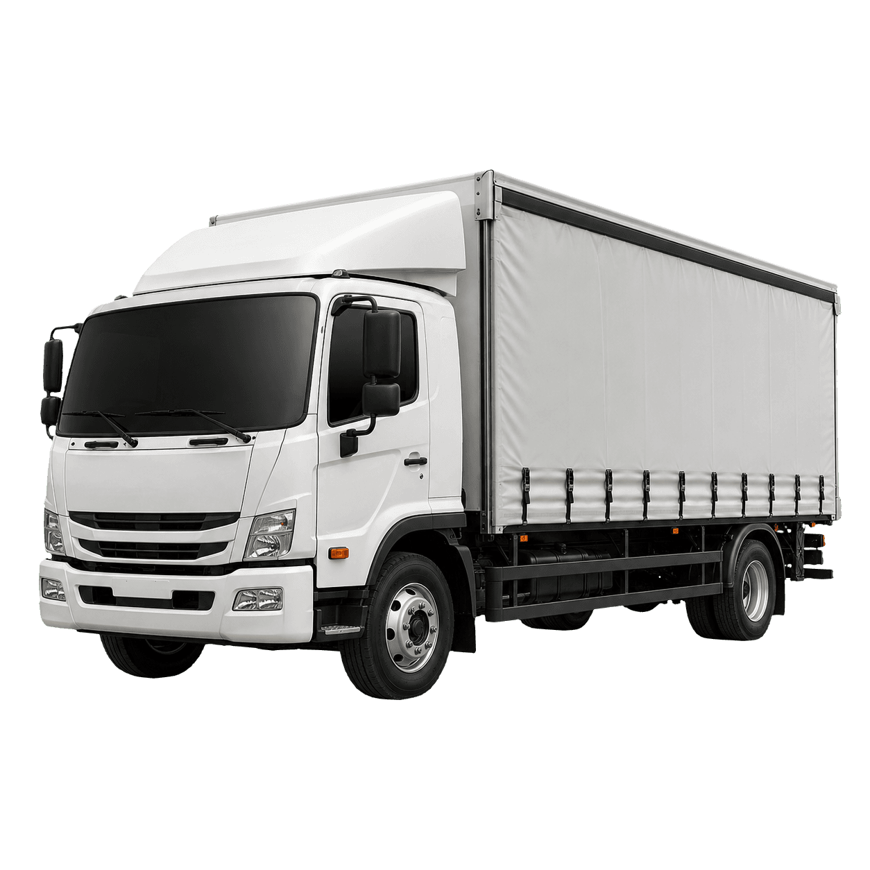 7.5 tonne curtain-side truck for Loughborough transport jobs