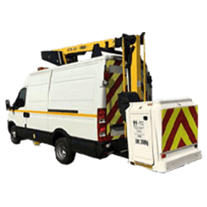 12.5 metre cherry picker vehicle hire in Loughborough